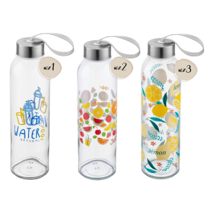 Butelka szklana SOPHIE 500ml MIX